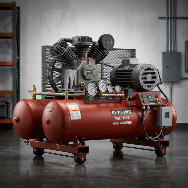 Industrial Air Compressor System